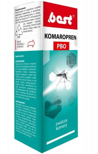 Przejdź do produktu Oprysk na komary kleszcze meszki KOMAROPREN PBO 50ml na 150m2
