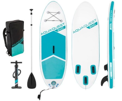 Przejdź do produktu Dmuchana deska SUP AQUA QUEST 240 Intex 68241