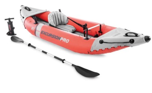 Przejdź do produktu Kajak Excursion Pro K1 wiosła pompka 305cm Intex 68303