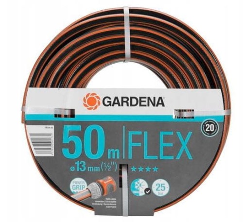 Przejdź do produktu Wąż ogrodowy 1/2" 50M Comfort Flex 18039 Gardena