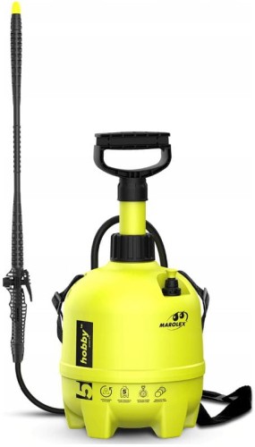 Przejdź do produktu  Opryskiwacz Hobby 5L Marolex lanca kompozyt 44 cm