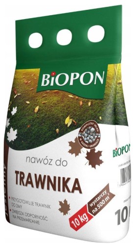 Przejdź do produktu Nawóz jesienny do trawy Biopon 10kg