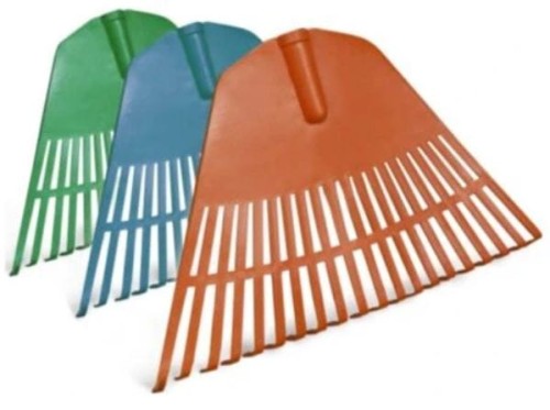 Przejdź do produktu Grabie plastikowe wachlarzowe do liści 20 zębne 45cm