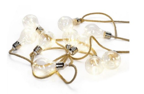 Przejdź do produktu Lampki 10 żarówek 30 led biały ciepły 270475