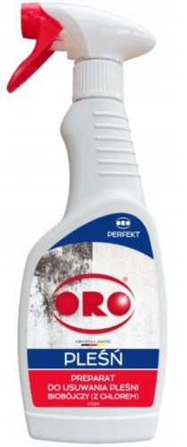 Przejdź do produktu Preparat do usuwania pleśni 500ml spray na pleśń ORO 5897