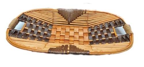 Przejdź do produktu Taca rattanowa 73 x 36 cm 20-336