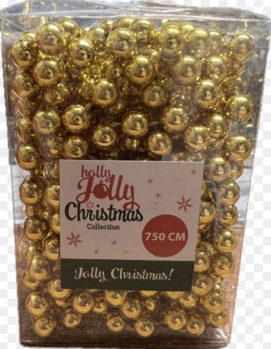 Przejdź do produktu Łańcuch z korali 7,5 m złoty/czerwony 184847