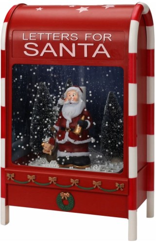 Przejdź do produktu Skrzynka na listy Świętego Mikołaja grająca 639255 