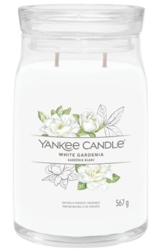Przejdź do produktu Świeca w słoiku White Gardenia Yankee Candle 567g