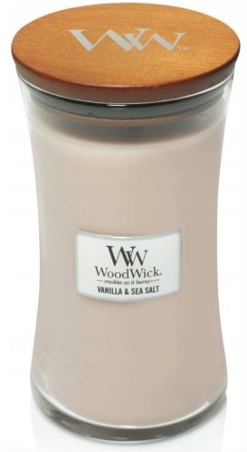 Przejdź do produktu Świeca Vanilla Sea Salt Woodwick 610g