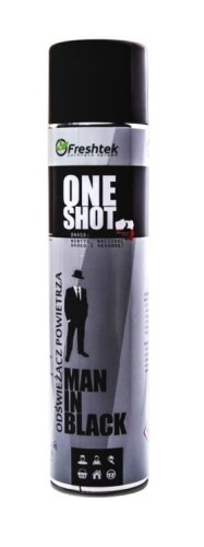 Przejdź do produktu Neutralizator zapachu odświeżacz powietrza Man in Black 600ml One Shot 
