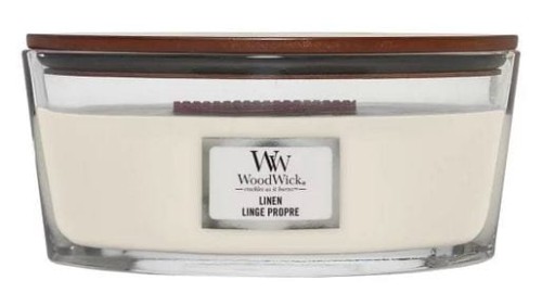 Przejdź do produktu Świeca elipsa Woodwick Linen 453 g Yankee Candle