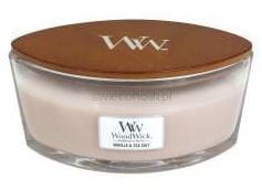 Przejdź do produktu Świeca elipsa Woodwick Vanilla & Sea 453 g Yankee Candle