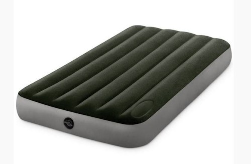 Przejdź do produktu Materac dmuchany z wbudowaną pompką nożną 99x191x25 cm 64761