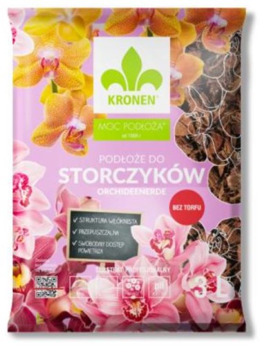Przejdź do produktu Podłoże do storczyków ziemia 3l Kronen
