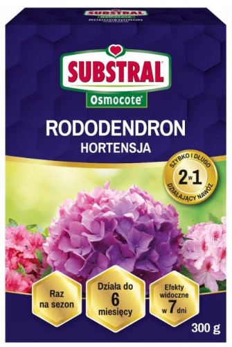 Przejdź do produktu Nawóz Osmocote do rododendronów hortensji 2w1 długodziałający 300g