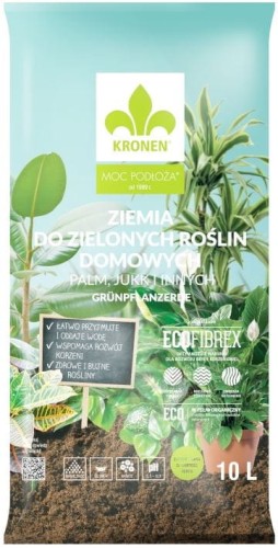 Przejdź do produktu Ziemia do palm dracen juk zielonych 10L Kronen