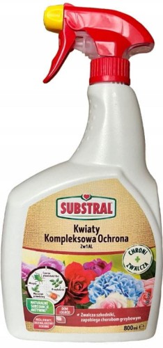 Przejdź do produktu Kompleksowa ochrona Kwiaty 2w1 800ml Substral naturalny