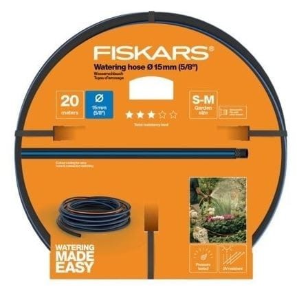 Przejdź do produktu Wąż ogrodowy 15 mm 5/8" 20 m Fiskars 1027096