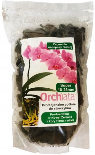 Przejdź do produktu Profesjonalne podłoże do storczyków orchidei 1,5l Orchiata 18-25mm z Nowej Zelandii