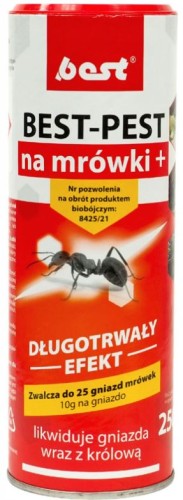 Przejdź do produktu Proszek granulat na mrówki 250g na całe gniazda Best Pest