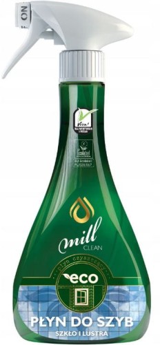 Przejdź do produktu Płyn do szyb okien luster 555ml ECO MILL Clean