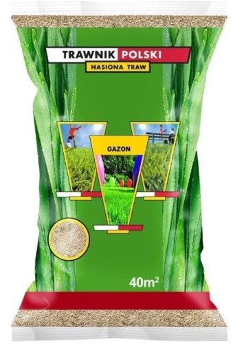 Przejdź do produktu Trawnik Polski trawa Gazonowa 0,9kg