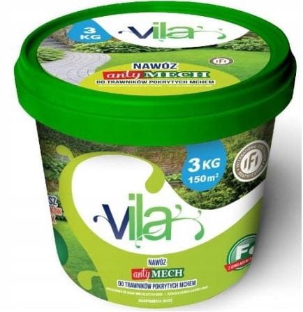 Przejdź do produktu Nawóz do traw z mchem antymech 3kg  Vila