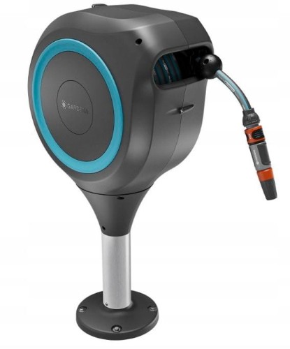 Przejdź do produktu Bęben tarasowy wolnostojący wąż 20m  RollUp M Gardena 18615