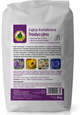 Przejdź do produktu Nasiona kwiatów Łąka Kwiatowa Tradycyjna 5kg Pnos na 1000m2