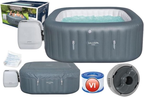 Przejdź do produktu Dmuchane SPA ogrodowe 6 osobowe 180x71 cm Bestway 60031