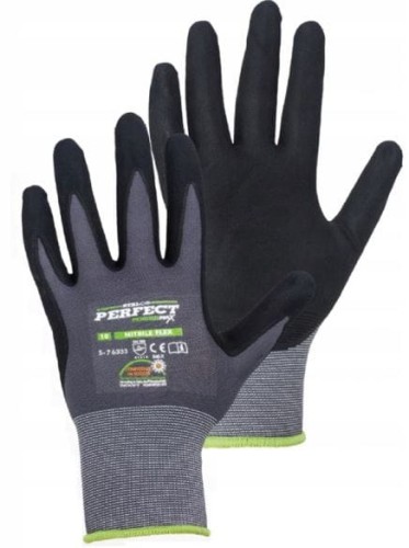 Przejdź do produktu Rękawice robocze Perfect NITRILE FLEX rozmiar 10 Stalco