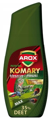Przejdź do produktu Płyn na komary kleszcze Deet Max 35% Moro 50ml AROX 