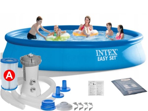 Przejdź do produktu Basen ogrodowy rozporowy 457x84 INTEX 28158