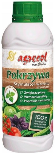 Przejdź do produktu Pokrzywa stymulator wzrostu 1L Agrecol choroby grzybowe