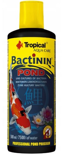 Przejdź do produktu Preparat uzdatniania wody pożyteczne bakterie Bactinin Pond 500 ml Tropical