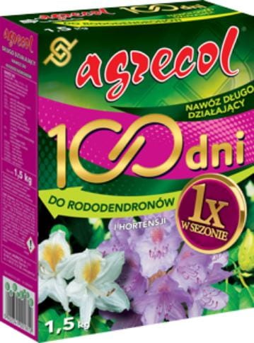 Przejdź do produktu Nawóz 100 dni do rododendronów i hortensji 1,5kg długodziałający AGRECOL 