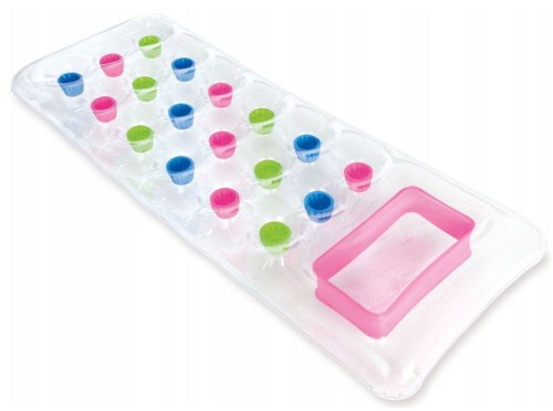 Przejdź do produktu Materac do pływania plażowy różowy 188x71 INTEX 59894