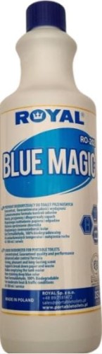 Przejdź do produktu Płyn do toalet turystycznych latryn WC Blue Magic 1l wiśnia