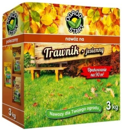 Przejdź do produktu Nawóz jesienny na trawnik 3kg Ogród Start
