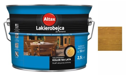 Przejdź do produktu Lakierobejca do drewna dąb 2,5l Altax 2026