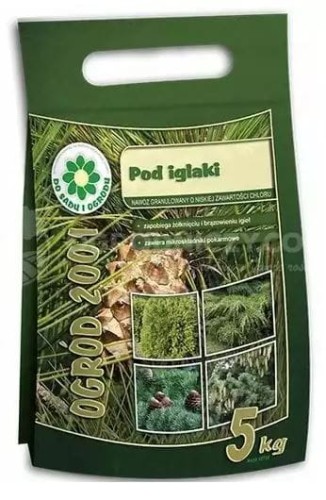 Przejdź do produktu Nawóz pod iglaki 5 kg Ogród 2001