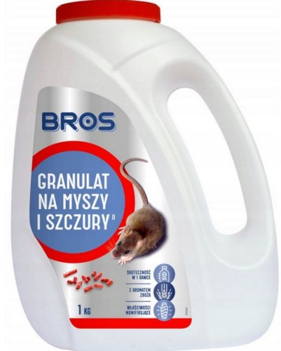 Przejdź do produktu Granulat na myszy szczury Bros 1kg