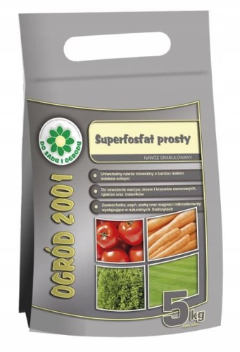 Przejdź do produktu Nawóz superfosfat prosty 5kg Ogród 2001
