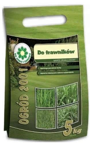 Przejdź do produktu Nawóz do trawników 5 kg Ogród 2001