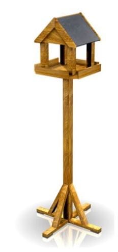 Przejdź do produktu Karmnik dla ptaków na nodze drewniany 160cm 