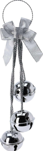 Przejdź do produktu Zawieszka świąteczna srebrne dzwonki  279888