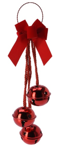 Przejdź do produktu Zawieszka świąteczna czerwone dzwonki  279932