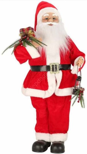 Przejdź do produktu Mikołaj tańczący świecący LED muzyka figurka 95cm 784658