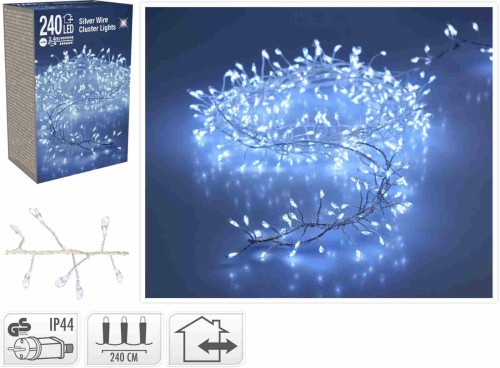 Przejdź do produktu Lampki 240 mikroled biały zimny 247412